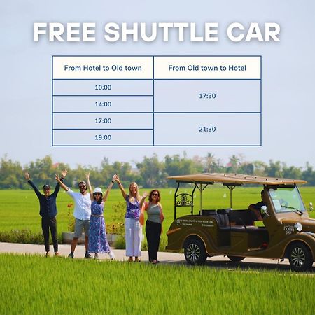 Jm Hoi An Beach Hotel - Free Shuttle Car To Old Town Buitenkant foto