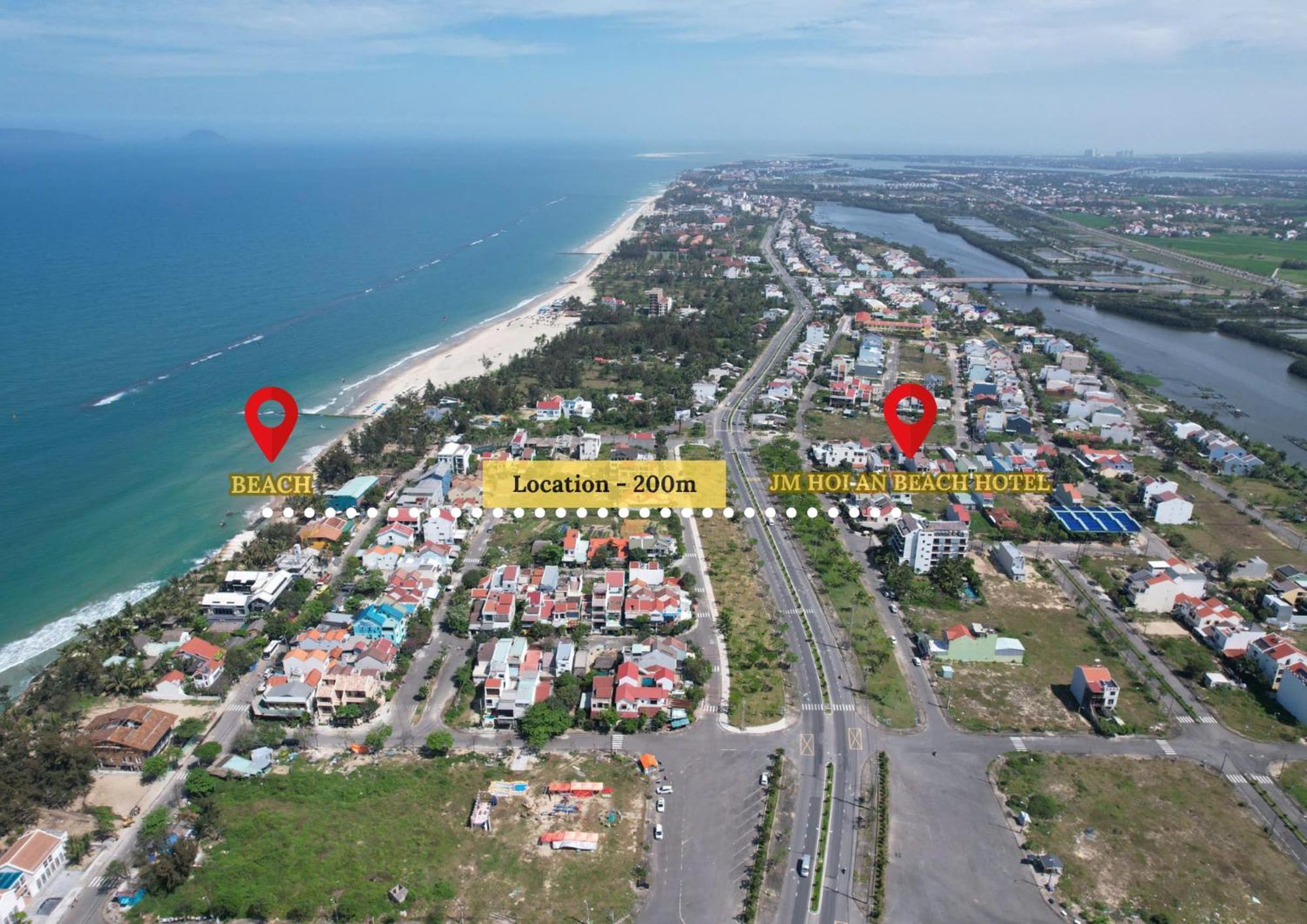 Jm Hoi An Beach Hotel - Free Shuttle Car To Old Town Buitenkant foto
